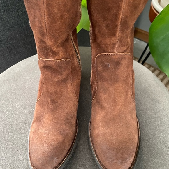 Born Brown Heeled Boots - Picture 3 of 8
